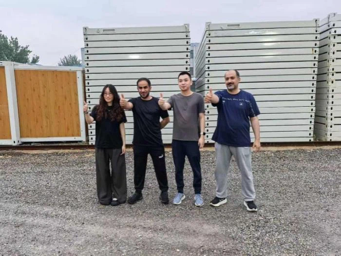 Saudi Arabian Clients Visit Our Modular Container House Factory3 Saudi Arabian Clients Visit Our Modular Container House Factory3